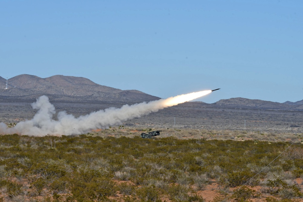 live-fire rocket exercise