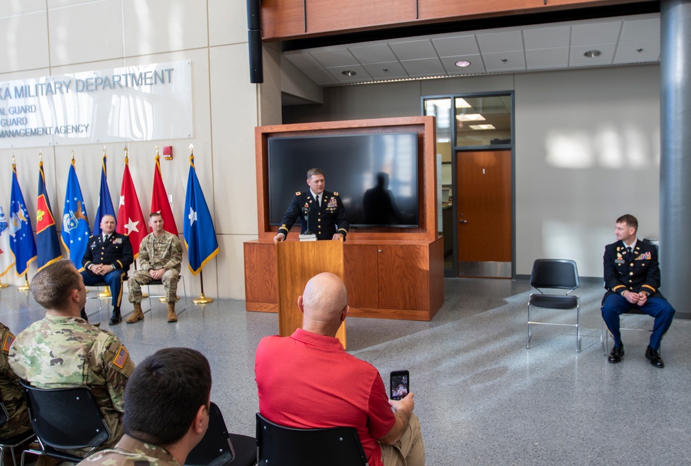 Promotion, Maj. Ryan Carlson