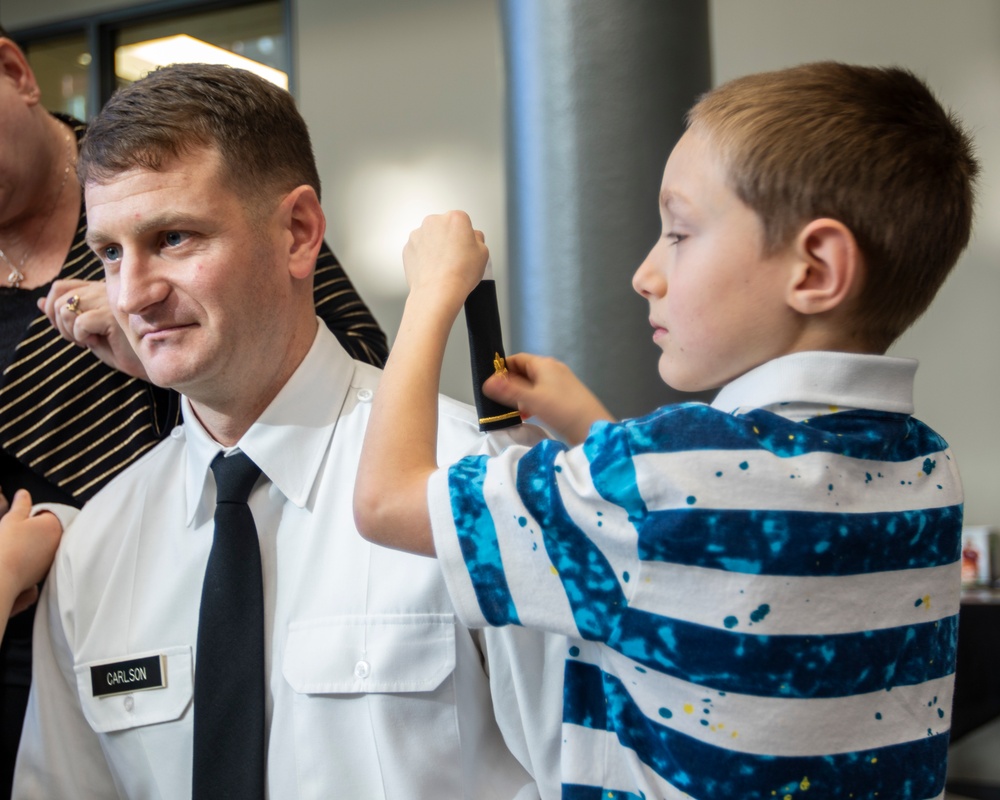 Promotion, Maj. Ryan Carlson