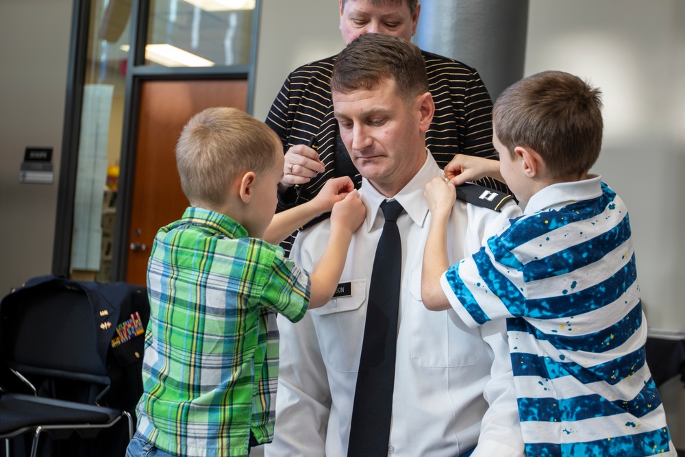 Promotion, Maj. Ryan Carlson