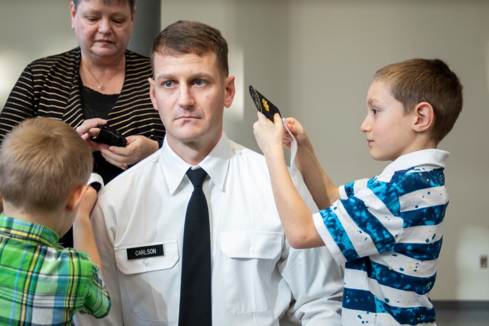 Promotion, Maj. Ryan Carlson