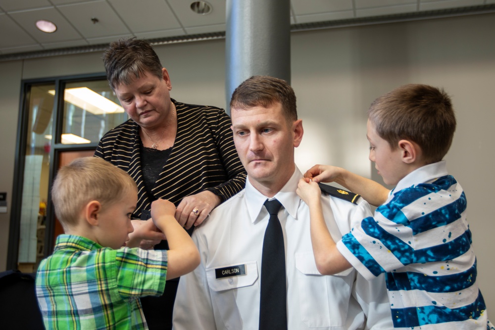 Promotion, Maj. Ryan Carlson