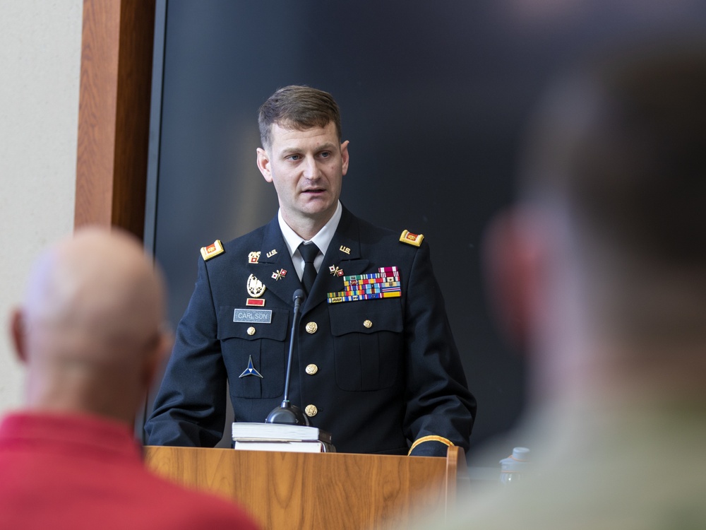 Promotion, Maj. Ryan Carlson