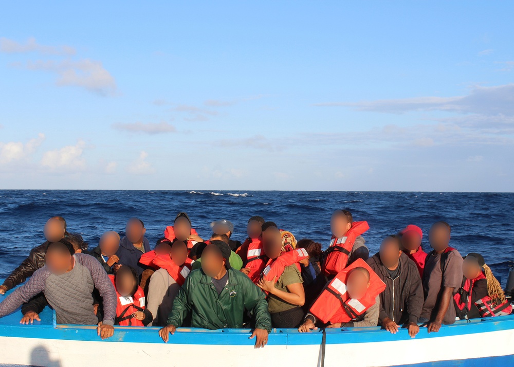 Coast Guard interdicts 35 migrants off Puerto Rico