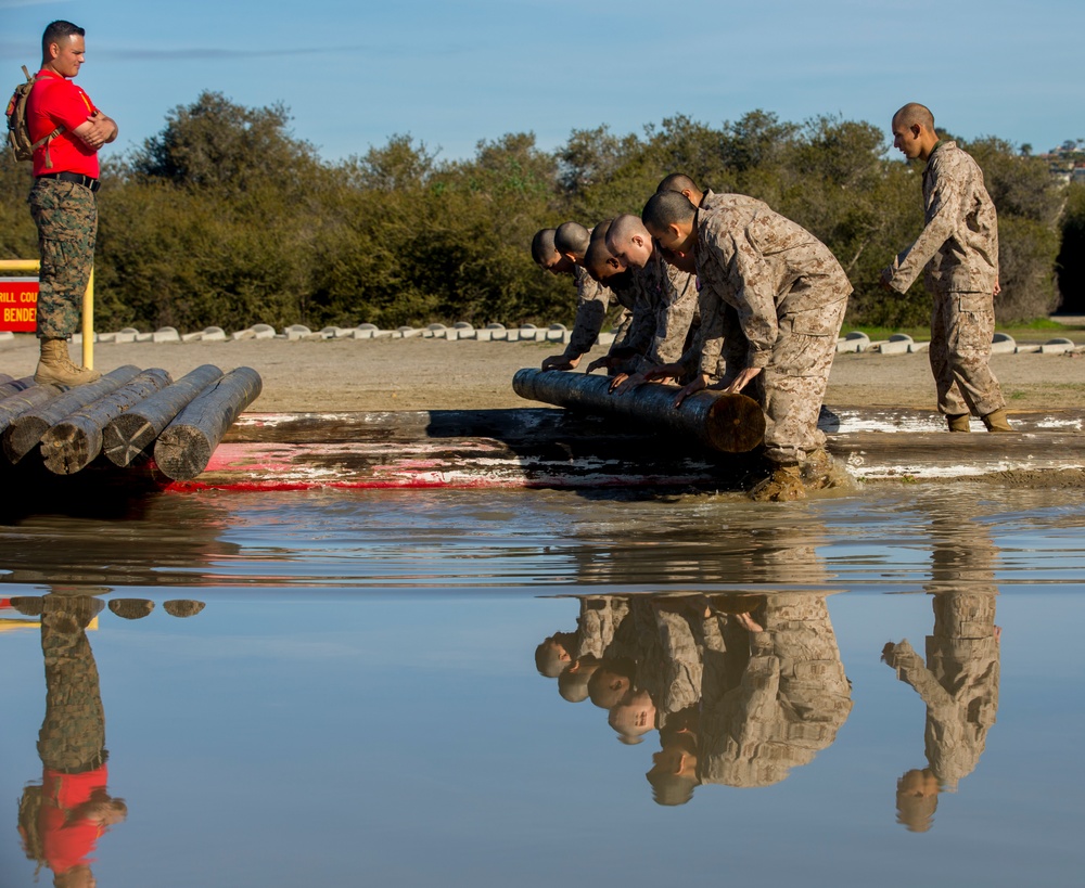 Charlie Company Log Drills