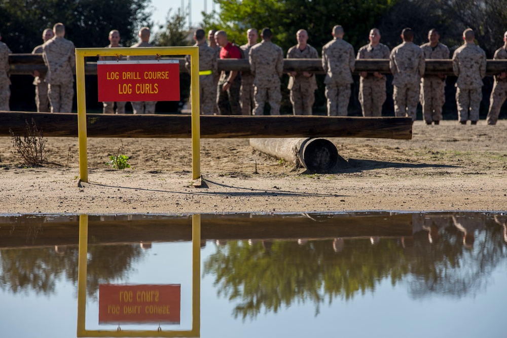 Charlie Company Log Drills