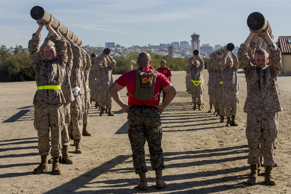 Charlie Company Log Drills