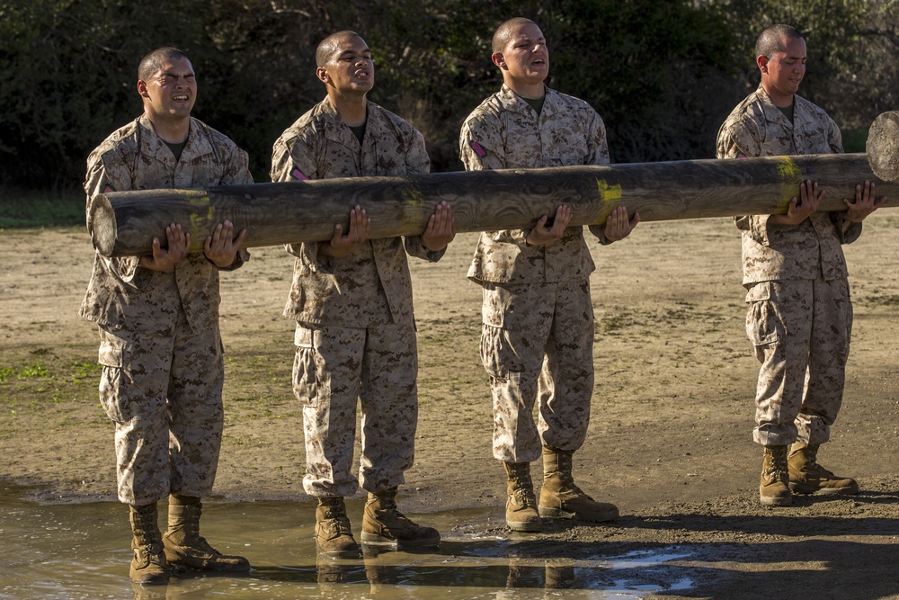 Charlie Company Log Drills