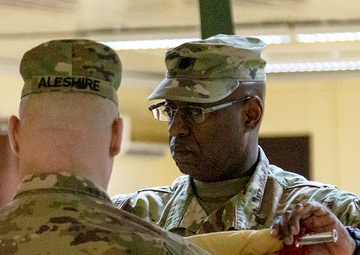 787th and 529th Support Battalions Transfer of Authority Ceremony