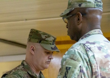 787th and 529th Support Battalions Transfer of Authority Ceremony