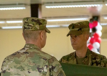 787th and 529th Support Battalions Transfer of Authority Ceremony