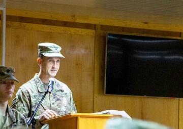 787th and 529th Support Battalions Transfer of Authority Ceremony