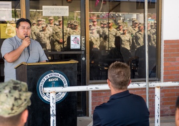 NMCB 3 Assumes Responsibility As Command Element for Joint Task Group Engineer From NMCB 1