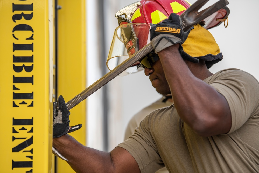 Fire Stays Sharp with Forcible Entry Training