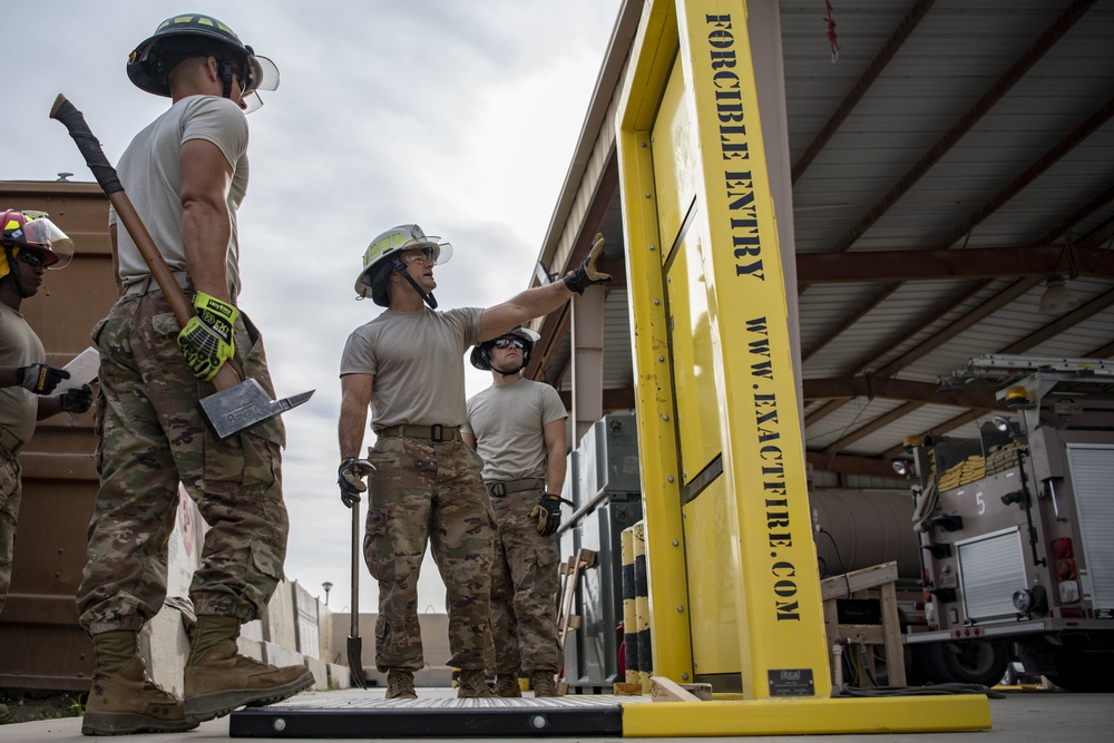 Fire Stays Sharp with Forcible Entry Training