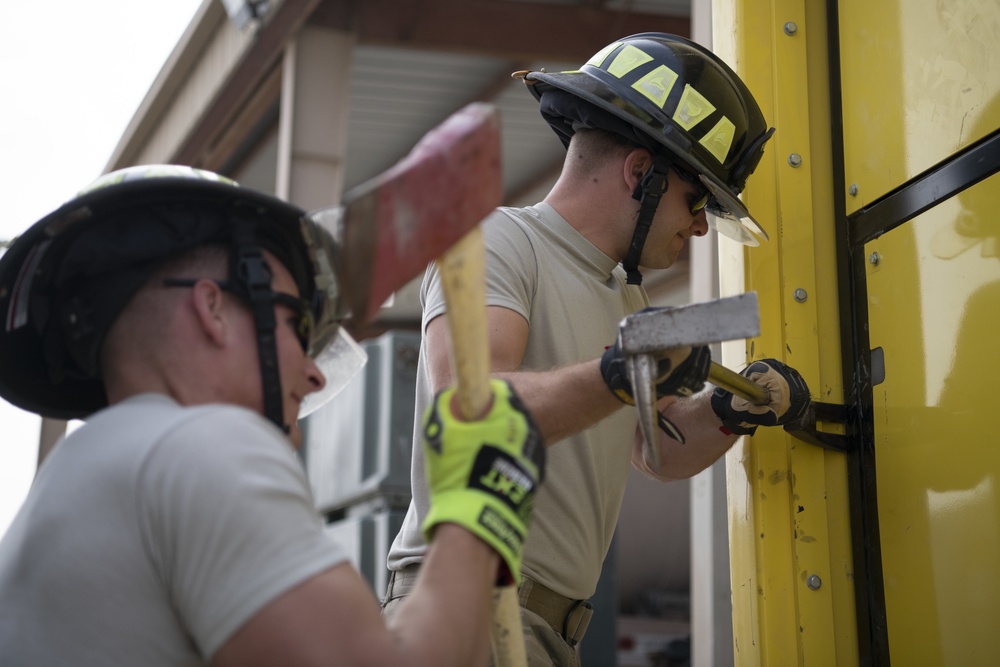 Fire Stays Sharp with Forcible Entry Training
