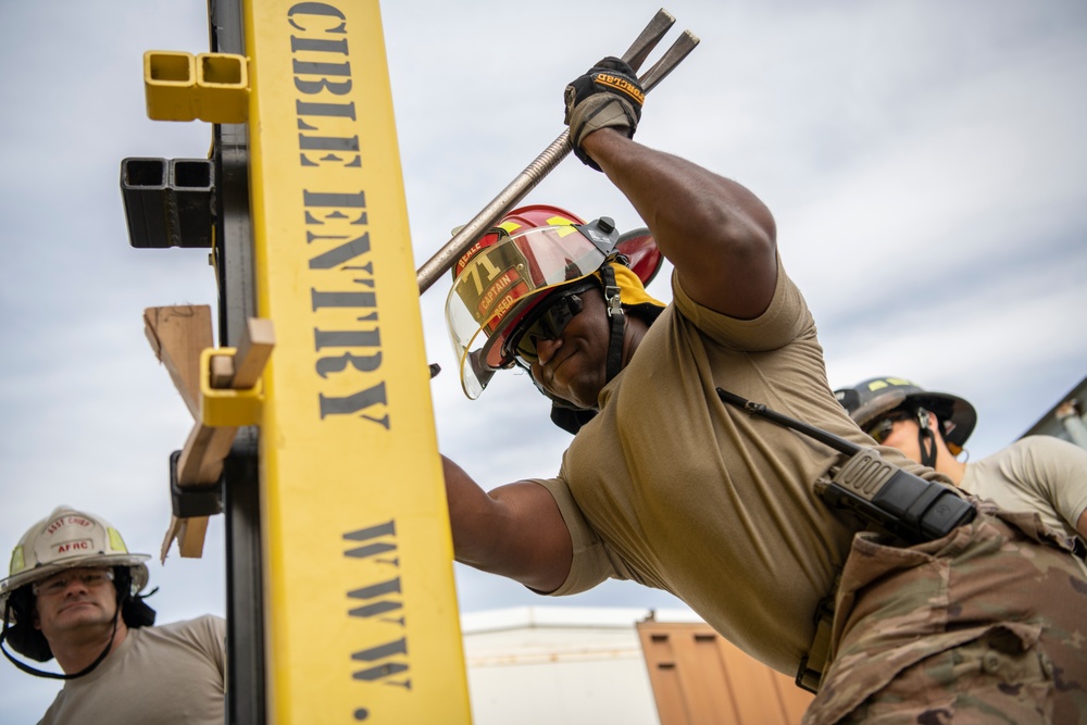 Fire Stays Sharp with Forcible Entry Training