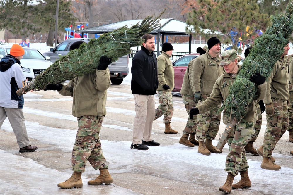 2018 Trees for Troops Event at Fort McCoy