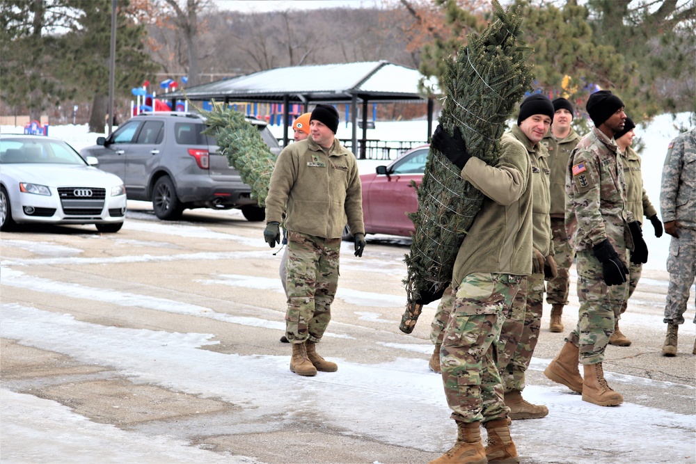 2018 Trees for Troops Event at Fort McCoy