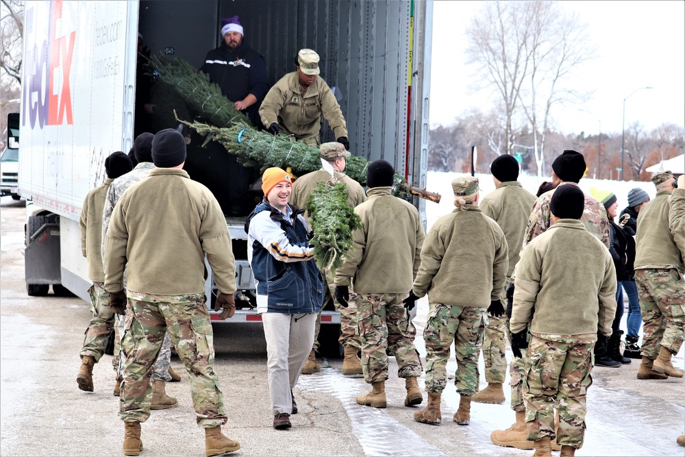 2018 Trees for Troops Event at Fort McCoy