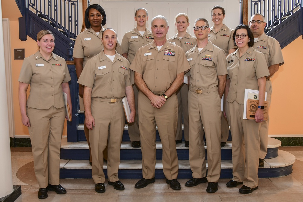 Naval Medical Center Portsmouth Recognizes Nine Officers of the Year