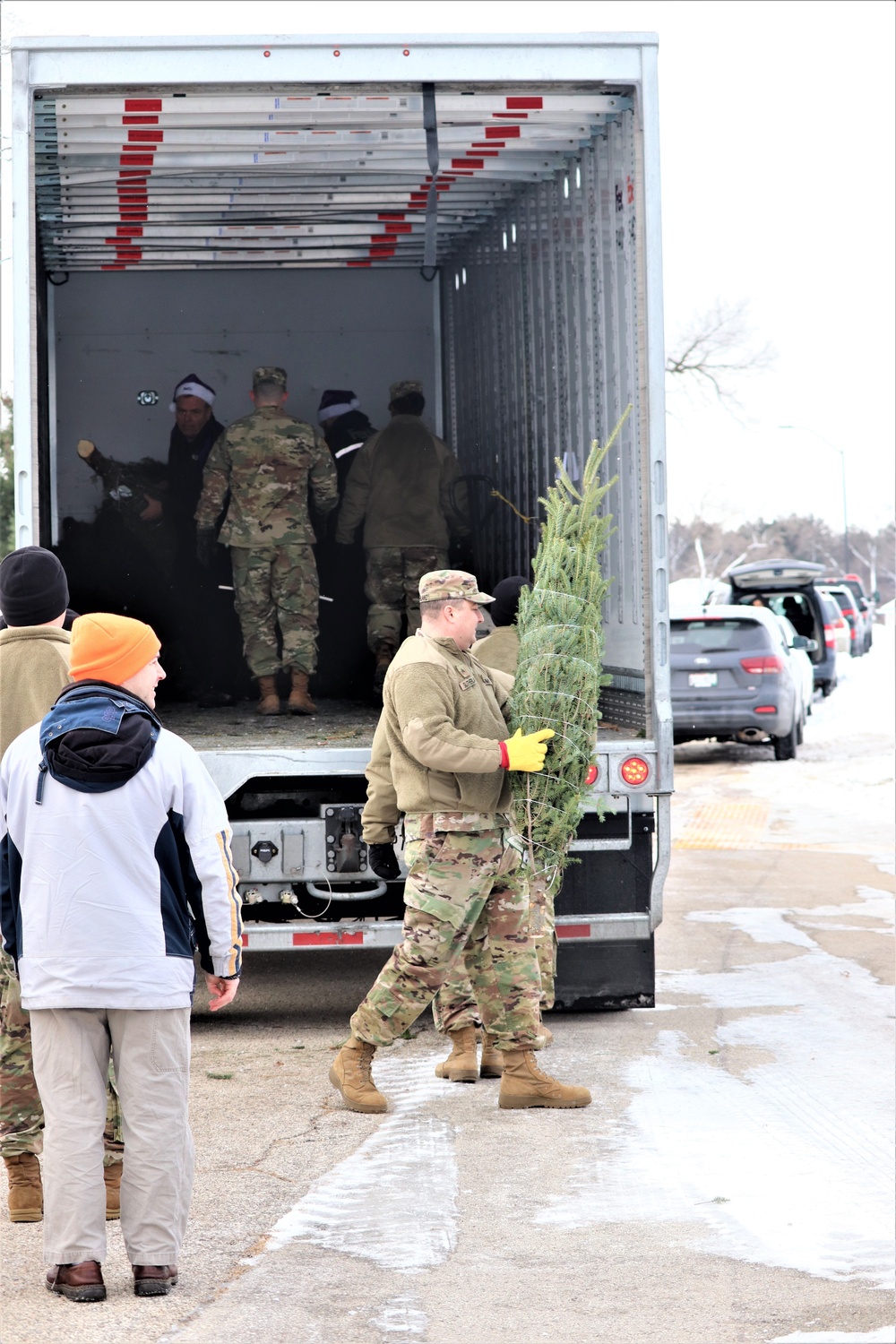 2018 Trees for Troops Event at Fort McCoy