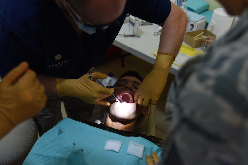 Arkansas Air National Guard conducts medical readiness training exercise in part with the State Partnership Program