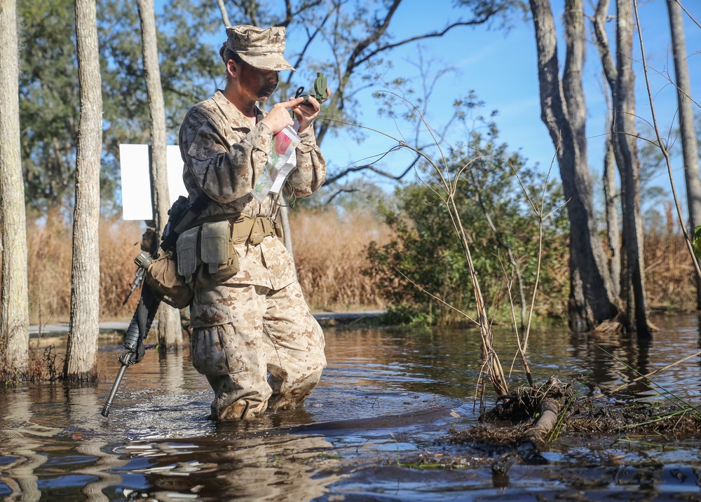 Hotel and Oscar Company Land Navigation Course 1/8/2019