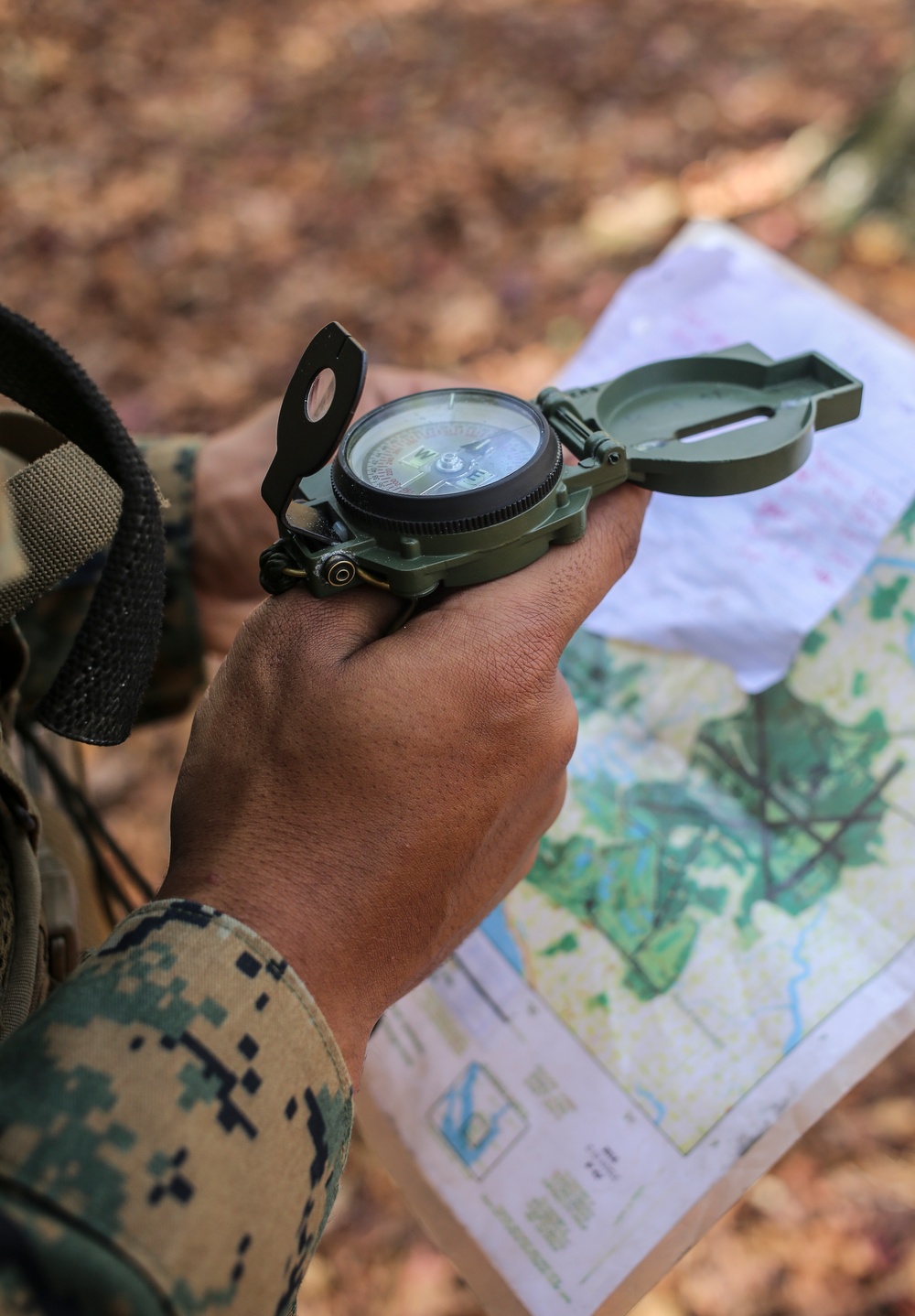 Hotel and Oscar Company Land Navigation Course 1/8/2019