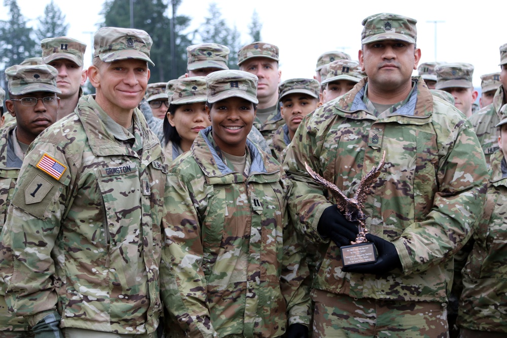 FORSCOM Eagle Award presented to 42nd MP Bde unit