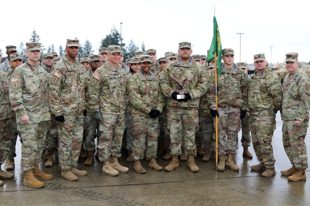 FORSCOM Eagle Award presented to 42nd MP Bde unit