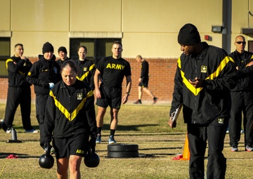 Lightning Brigade field tests Army Combat Fitness Test