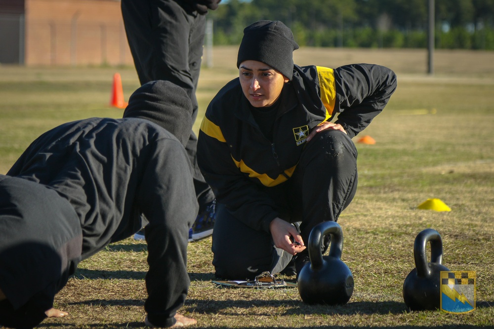 Lightning Brigade field tests the Army Combat Fitness Test