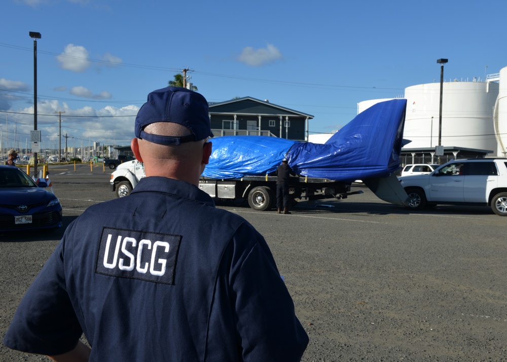 Coast Guard oversees salvage operation