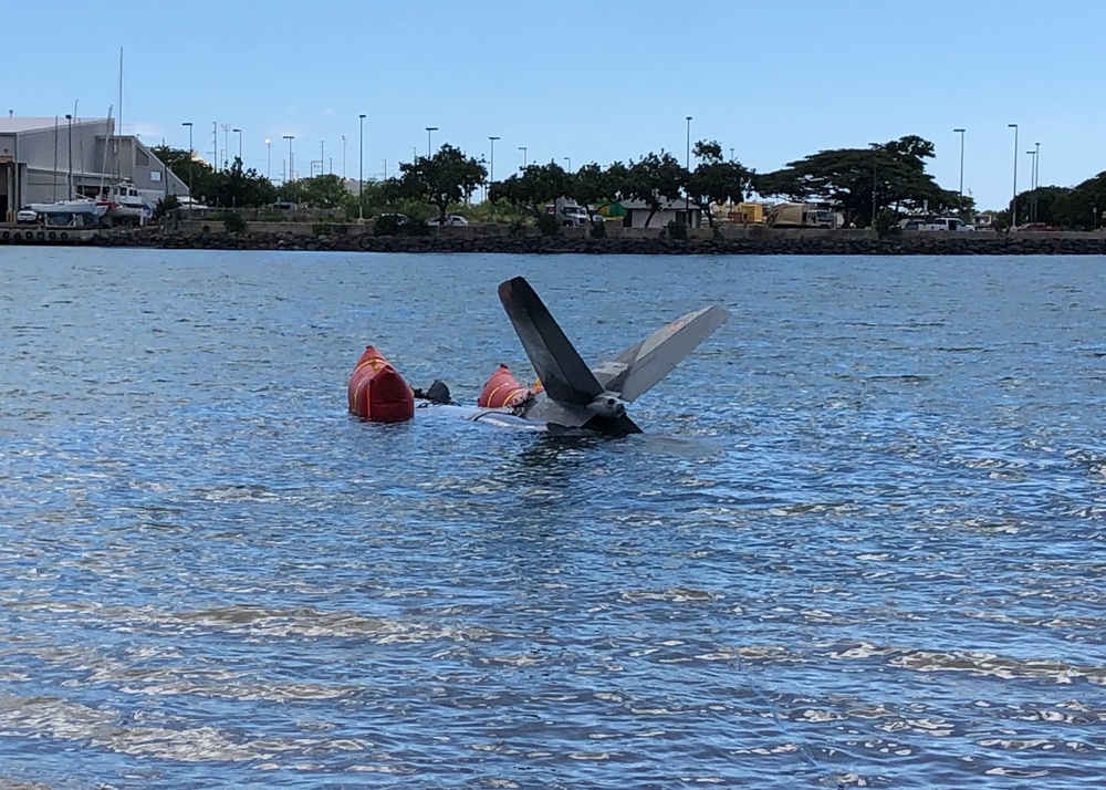 Coast Guard oversees salvage operation