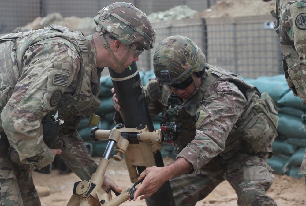 Task Force Thunder Mortar Team