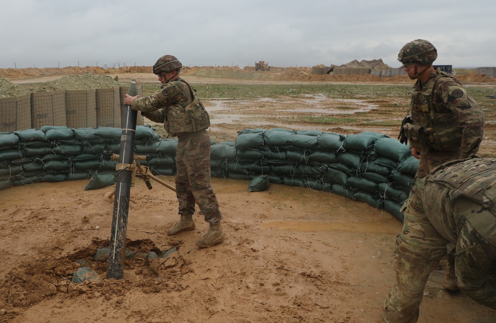 Task Force Thunder Mortar Team