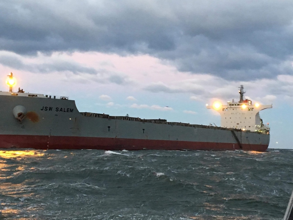 Coast Guard assists aground cargo ship near Virginia Beach, Va.