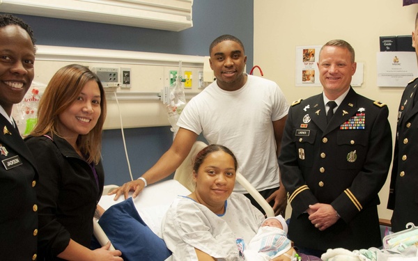 WBAMC welcomes first born of 2019