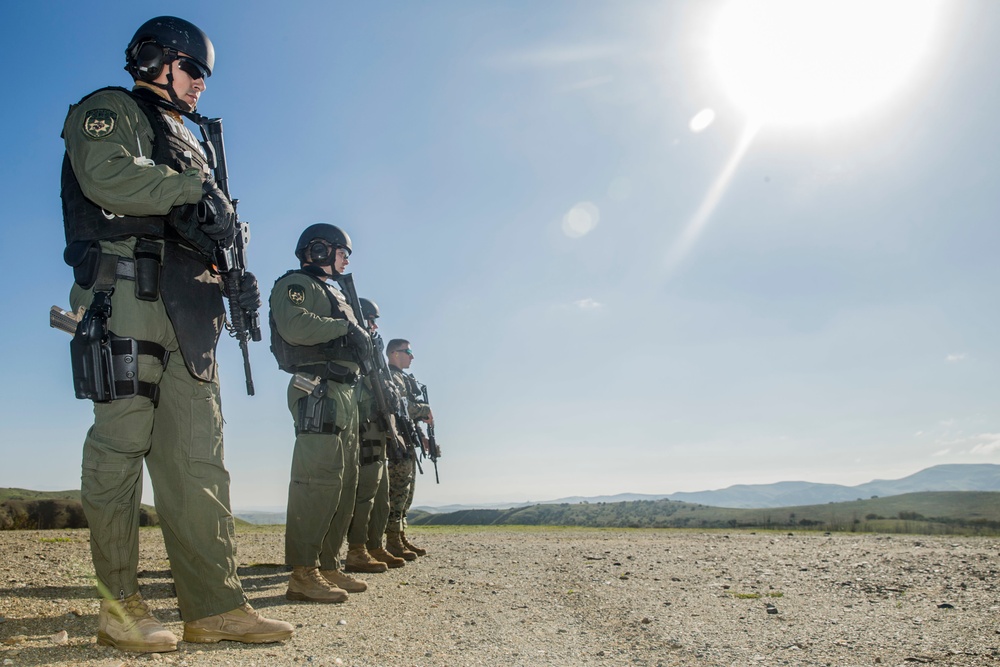 Range is Hot: Special Reaction Team conducts live-fire training at Camp Pendleton