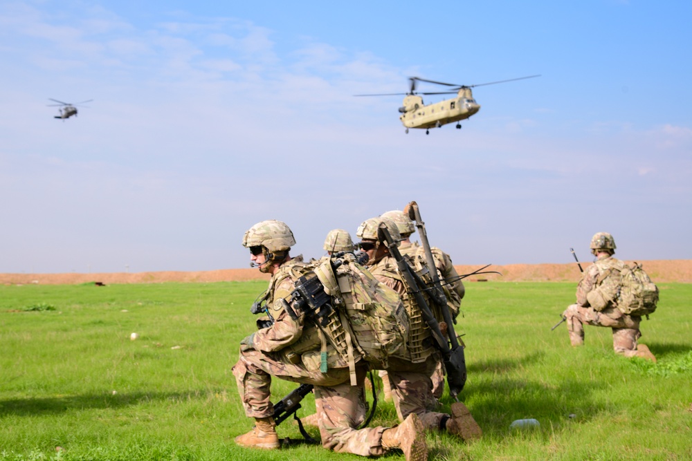 Brave Rifles Aerial Response Force Exercise