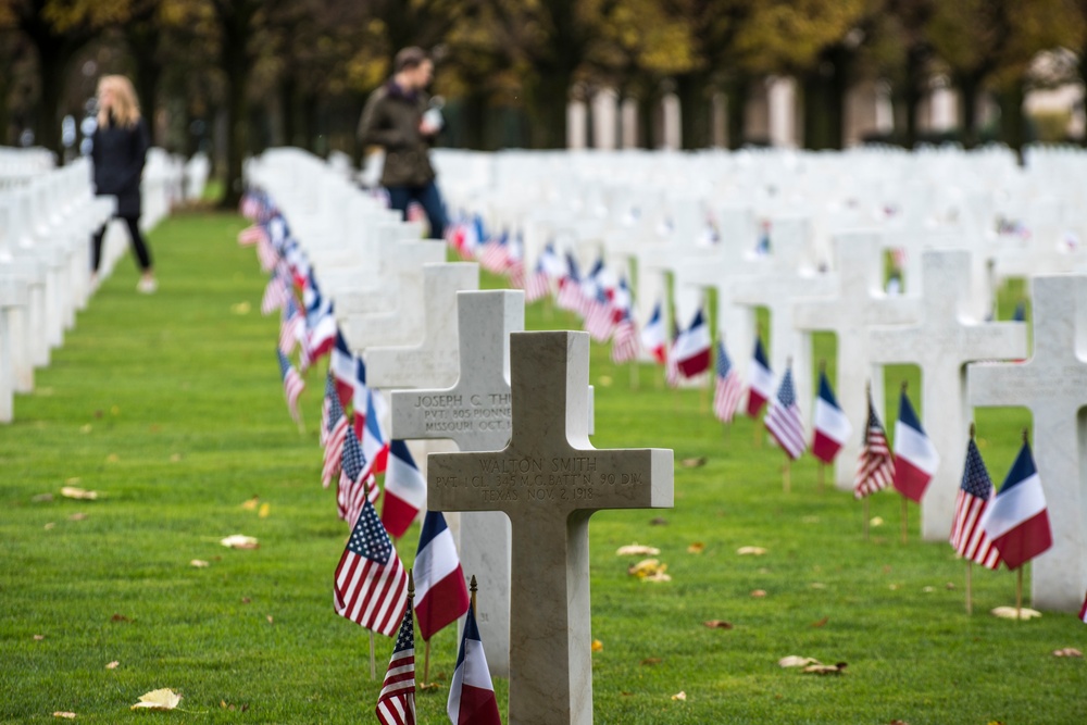 Veterans Day at the Meuse-Argonne American Cemetery
