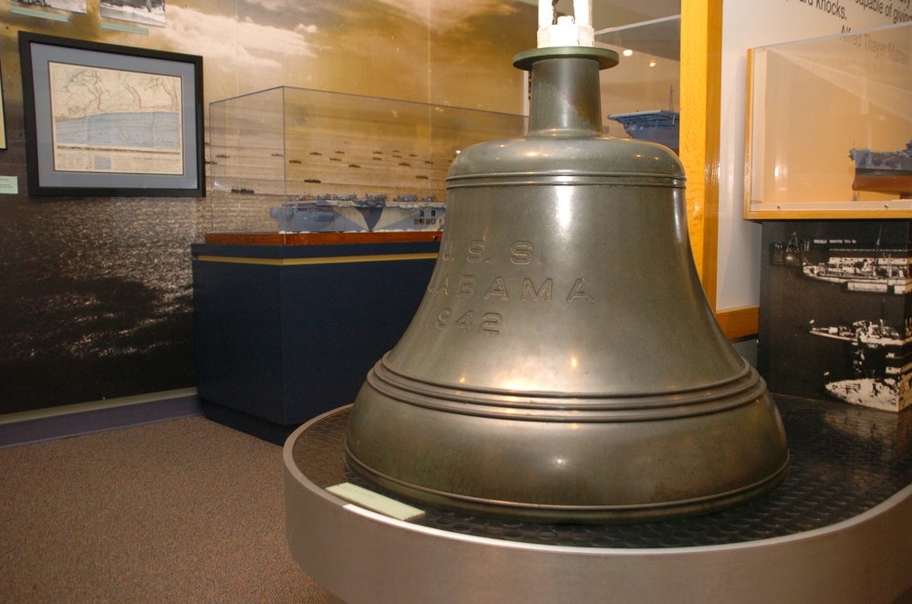 USS Alabama (BB 60) bell