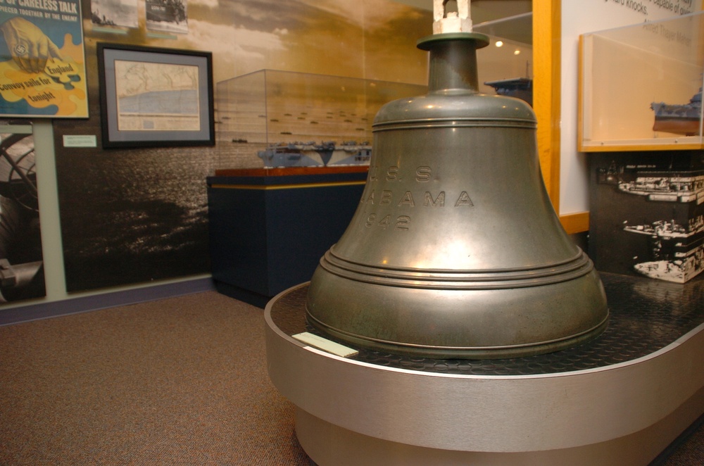 USS Alabama (BB 60) bell