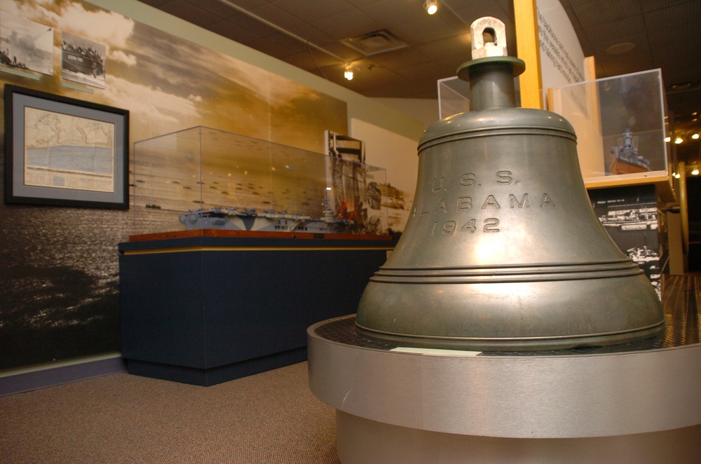 USS Alabama (BB 60) bell