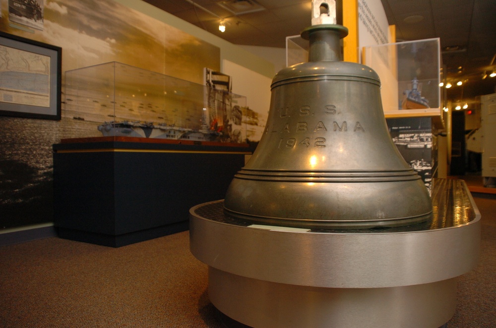 USS Alabama (BB 60) bell