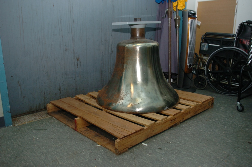 USS Wisconsin (BB 64) bell