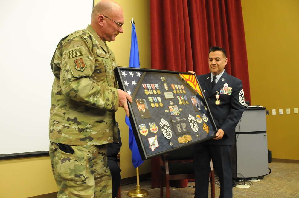 Command Chief Master Sergeant Edward Martinez Retirement Ceremony