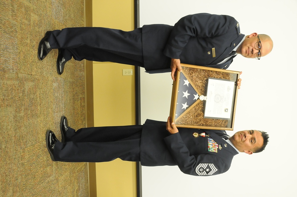 Command Chief Master Sergeant Edward Martinez Retirement Ceremony