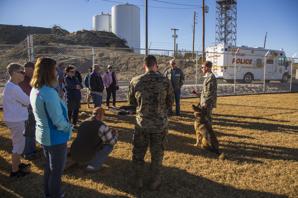 MCAS Yuma Welcomes Winter Visitors during Winter Tour 1-19